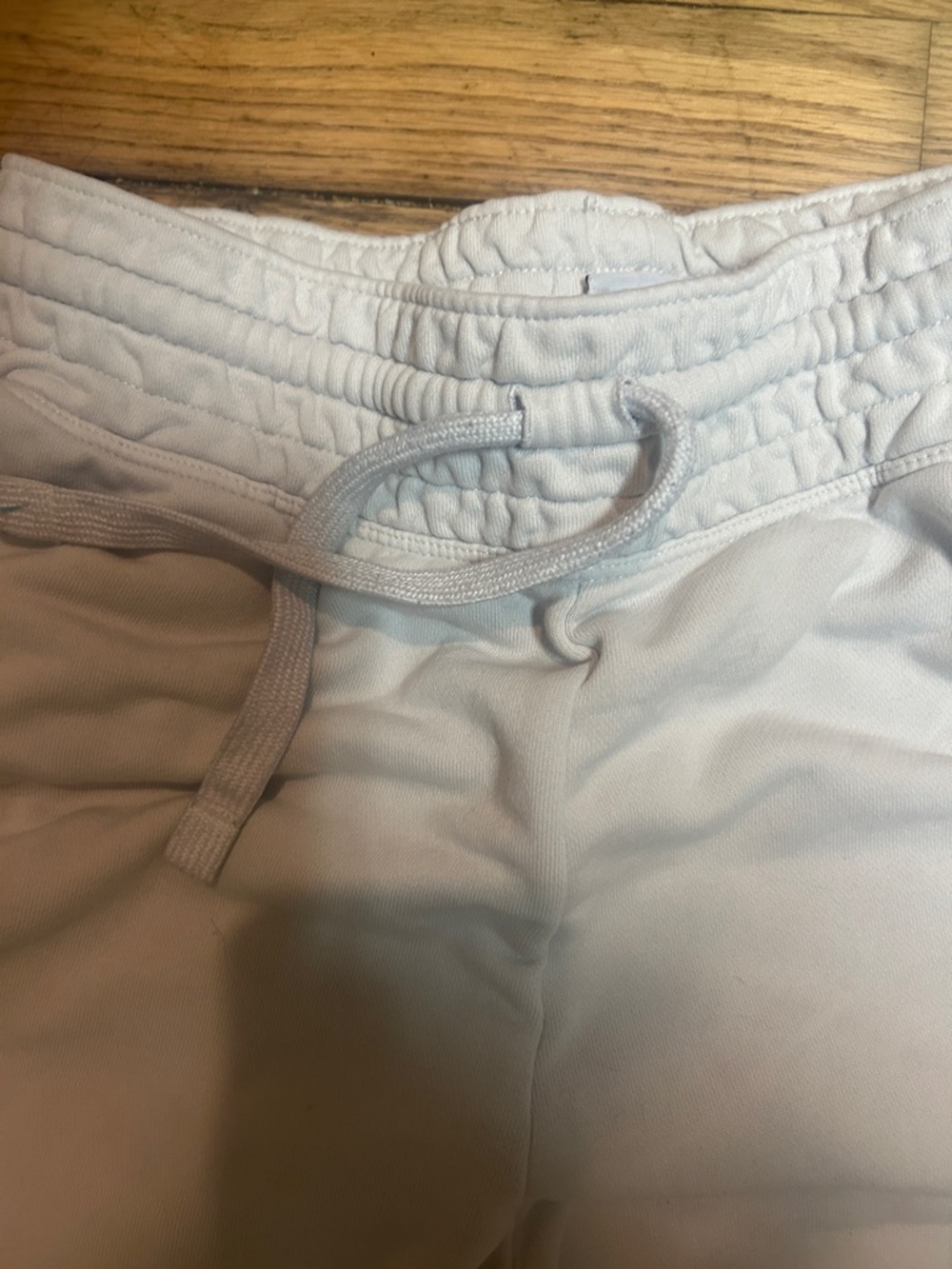 Vintage Light blue Women’s Nike  Sweatpants with Multicolor Logo Accent - Picture 4 of 5